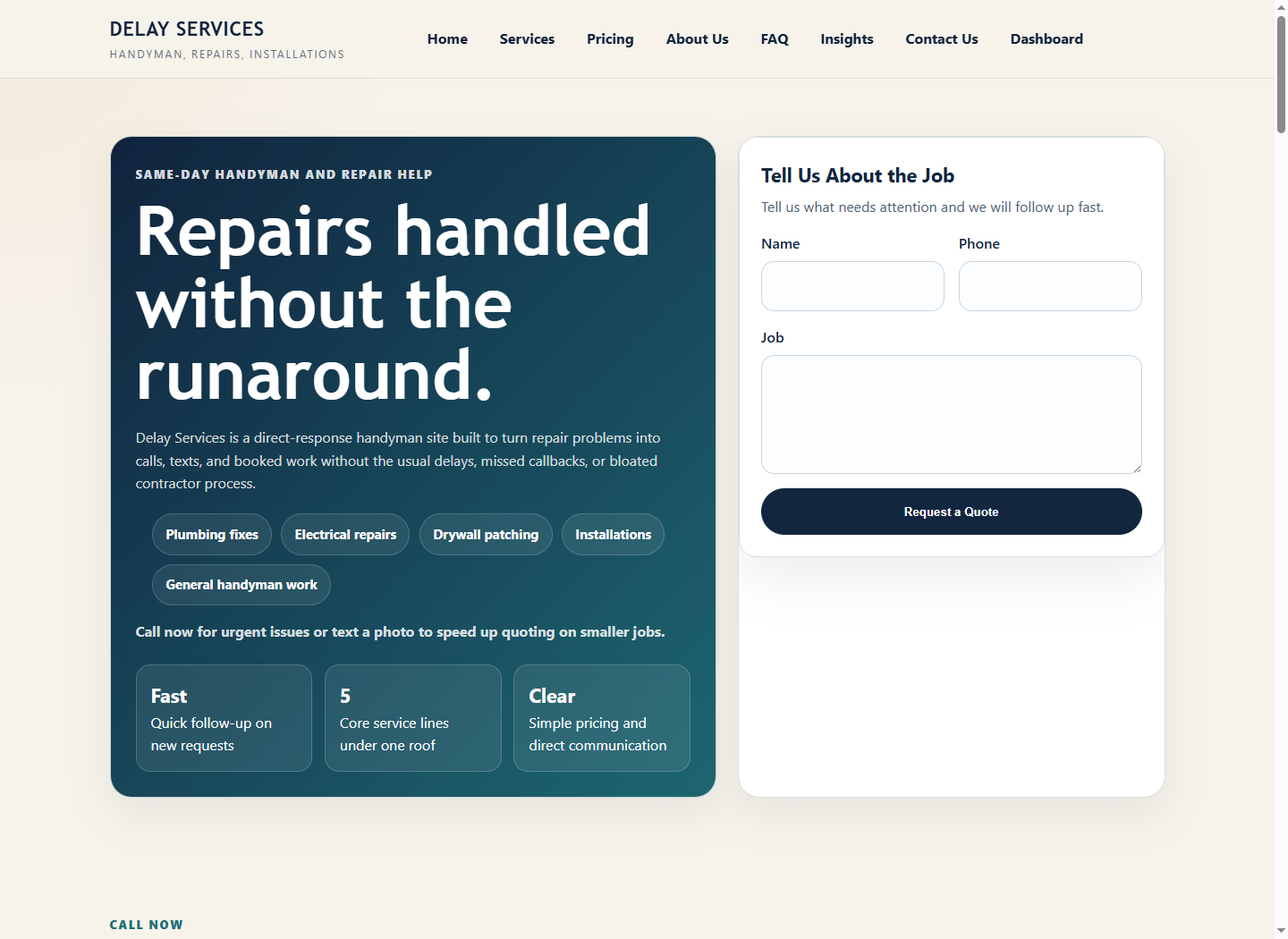 Delay Services