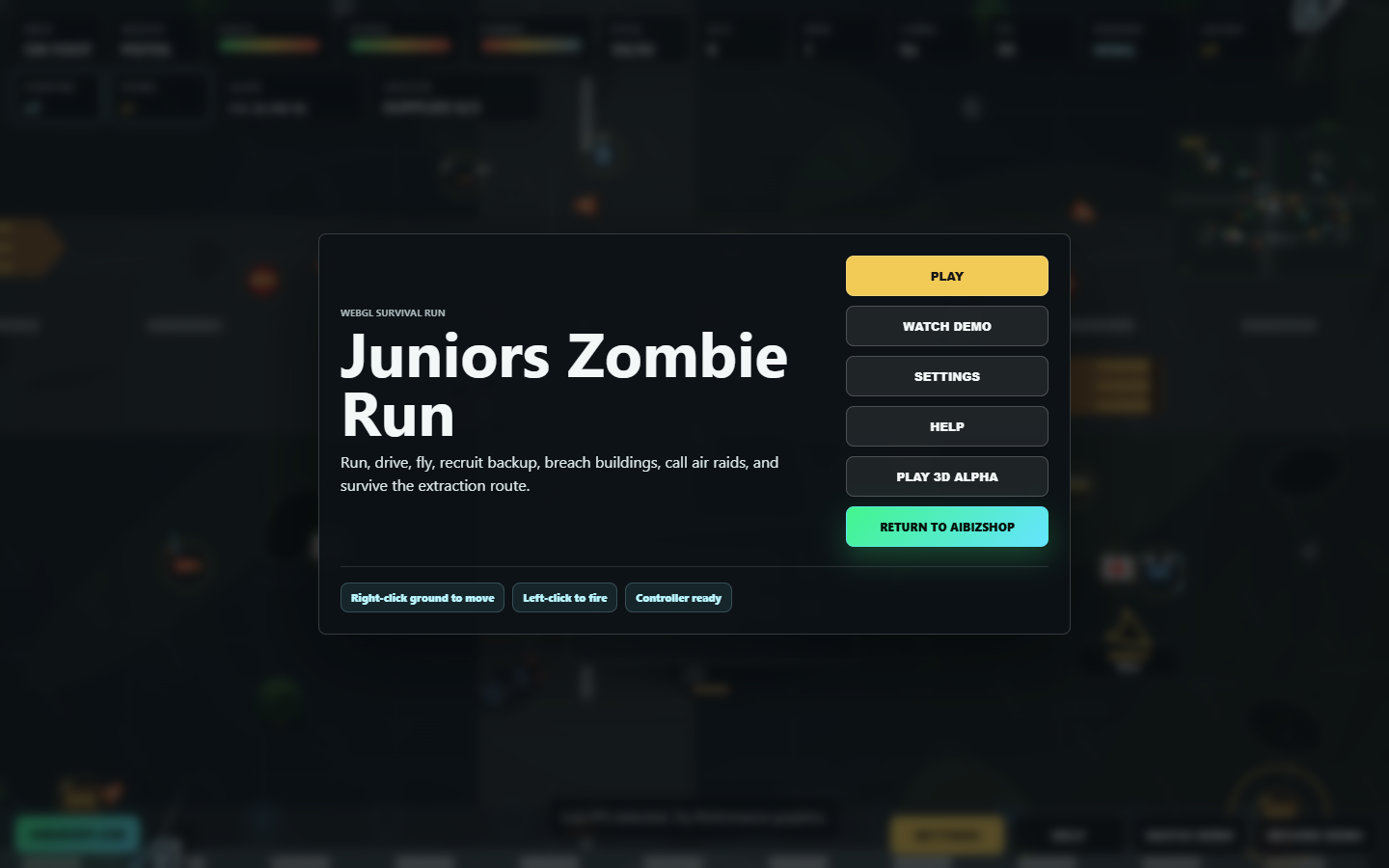 Juniors Zombie Run